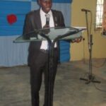 Ministering during the conference.
Ministering during the conference.